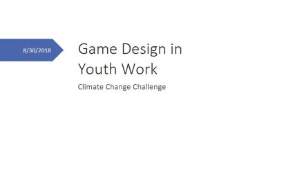 Game Design in Youth Work